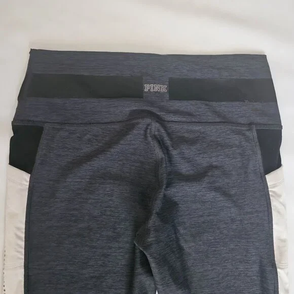 PINK Victoria's Secret Women's  Full Length Color Block Ultimate Leggings Size L - Picture 8 of 16